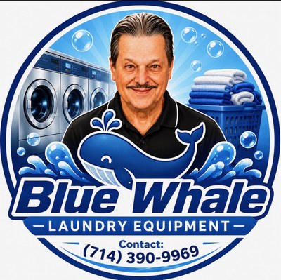 Blue Whale Laundry Equipment — Larry Larsen, 714-390-9969